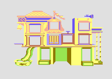 Big Bird's Funhouse screenshot 4 for Commodore 64